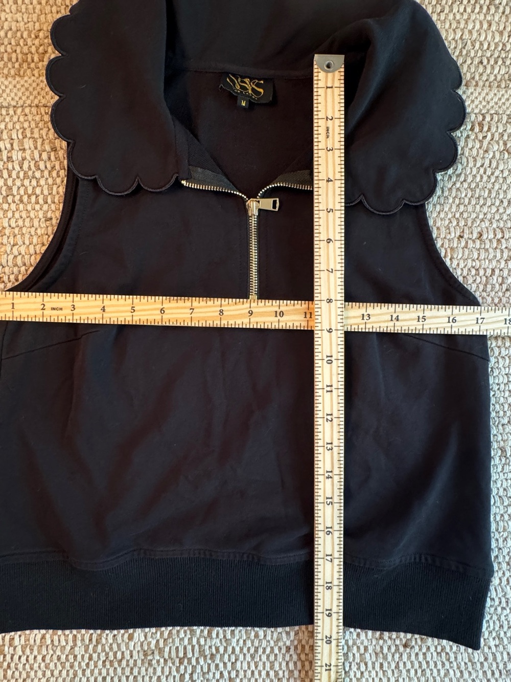 SSYS Black Ruffle Skirt/Top Set Medium S/M - Picture 7 of 9